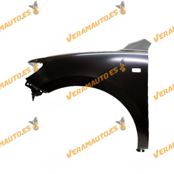 Fin Hyundai Santa Fe from 2006 to 2009 Front Left Without Holes for Molding With Hole for Indicator Light 663102B250