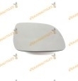 Cristal + Base Espejo Grupo VAG Derecho | Modelo Corto | Térmico | Cristal Cromado y Convexo | OEM Similar 1J1857522C
