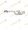 Silencioso Escape Intermedio Mercedes 190 W201 2.5d Diesel de 1982 a 1993 OEM Similar a 2014903315