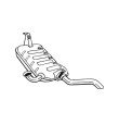 Silencioso Trasero Escape Renault Laguna II (Bg0-1_) (Kg0-1_) OEM Similar a 8200017589 | 8200256279