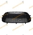 Rejilla Citroen C3 de 2009 a 2013 central de paragolpes delantero negra similar a 7422G3