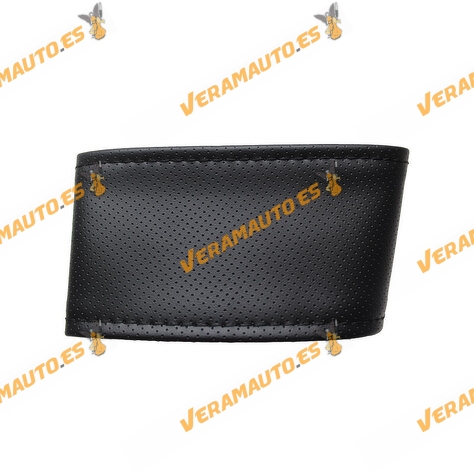 Case | Universal Steering Wheel Cover 37-38 cm | Microfiber and Synthetic Leather with Needle and Thread
