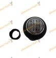 Pomo Volkswagen Golf V VI de 2003 a 2012 | 6 Velocidades | Plata | OEM 1J0711113C