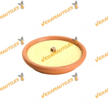 Vela Antimosquitos Citronela Recipiente Terracota 16 cm | 190 Gramos