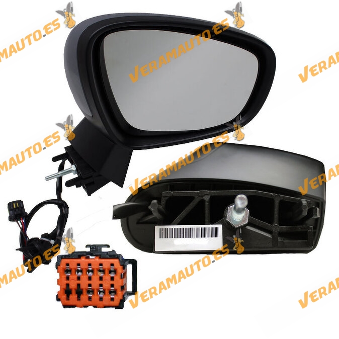 Mirror Citroen C4 B7 from 2011 onwards Right | Electric | Temperature probe | OEM Similar to 1608534080