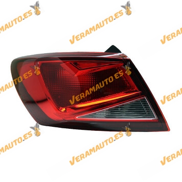 Rear Lamp Valeo Seat Leon III 5F from 2012 to 11-2016 Rear Left Exterior | With Lamp Holder | Similar OEM 5F0945095C