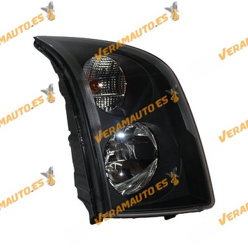 Volkswagen Crafter 2E headlight right HELLA from 2006 to 2013 for H7 and H7 OEM 2E1941016 lamps