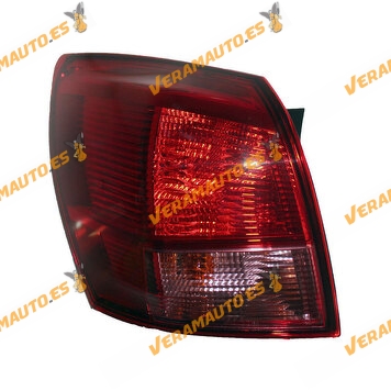 Valeo Nissan Qashqai J10 driver from 2007 to 2010 | Rear Left Outer Fin | Without Lampholder | OEM 26555JD000