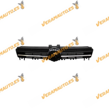 Front Grille Volkswagen Golf VII Chrome and Black For Halogen Headlights | OEM Similar to 5G0853651