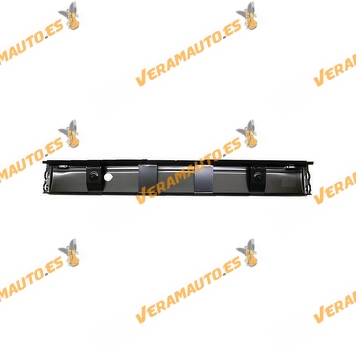 Rear Bumper Ford Transit Tourneo Connect from 2002 to 2013 Black Central Bar