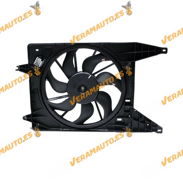 ElectroFan with Screen and Resistor Dacia Logan from 2004 to 2012 | Sandero from 2008 to 2012 | OEM 8200307107