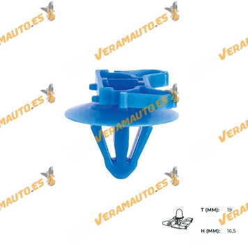 Renault Megane I | II | Megane Scenic | Scenic Side Moulding Fitting Clips Set | OEM Similar to 7701040837