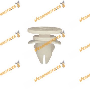 Set de 5 Grapas para montaje de Umbral de Puerta Volvo S80 | V70 | XC70 | XC90 | OEM Similar a 30784514