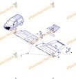 Under Engine Protection Renault Kangoo from 2007 to 2013 similar to 8200519735