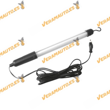 Portable Lamp with Fluorescent Tube and Hook with 5 Meter Cord