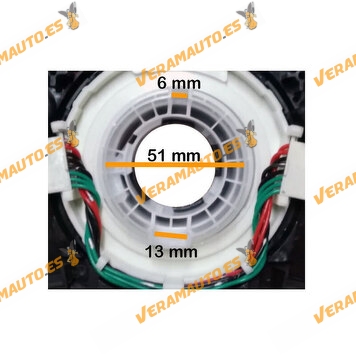 Nissan Navara Airbag Spiral Ring (D40) | Pathfinder (R51) From 2005 to 2010 | OEM Similar to 25567-EB60A | 25567EB60A
