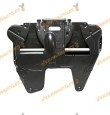 Proteccion Bajo Motor FIAT Panda de 2003 a 2012 | Cubre Carter ABS + PVC | OEM 51785845