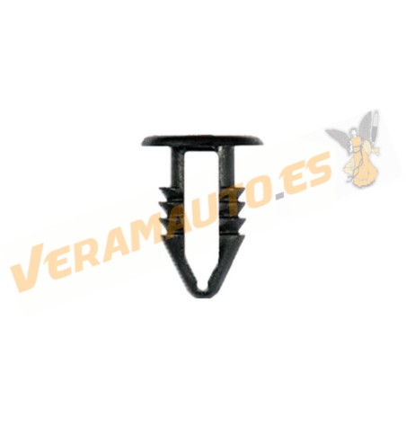 Set of 10 Rubber Bonnet Seal Clips for Bonnet | Doors | Trunk | Universal Type | Black Colour | Light Grey