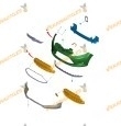 ✅ Paragolpes Ford Fiesta de 2009 A 2013 Con Huecos Antiniebla OEM 1568813