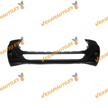 Lower Front Bumper Ford Transit Connect | Tourneo Connect from 2013 to 2018 Black Without Hole for Fog Lamp OEM 1807913