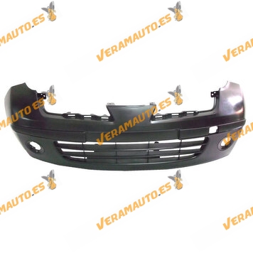 Front Bumper Micra 2005 to 2009 Black with Antifog Hole