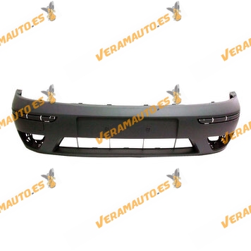 Front Bumper Ford Focus 2001 to 2004 Black Printed
