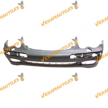 Front Bumper Mercedes Class C W203 2000 to 2004 Classic or Elegance 4 Doors Printed with Lampwasher