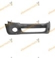 Paragolpes Citroen Berlingo Peugeot Partner de 2008 a 2015 delantero negro con hueco de antinieblas y de moldura inferior