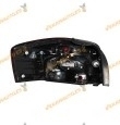 Piloto Audi A3 de 2008 a 2012 | Trasero Exterior Derecho | Carcasa Negra | Modelos 3 Puertas | OEM 8P3945096B