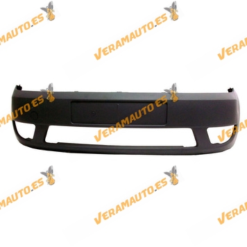 Front Bumper Ford Fiesta JHS from 2002 to 2005 Printed with Fog Lights Hole similar to OEM 1214015