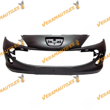 Front Bumper Peugeot 207 from 2006 to 2009 Printed with Fog Light Hole