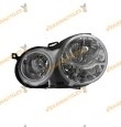 faro optica volkswagen polo 2001- 2005 lamparas H7 Y H1 izquierdo