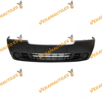 Paragolpes Delantero Nissan Primastar | Renault Trafic de 2007 a 2014 | Negro | Sin Huecos Antiniebla | OEM 7701066115