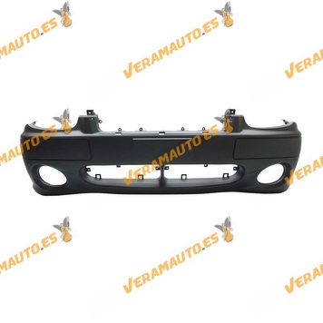 Front Bumper Hyundai atos prime from 1999 to 2003 Printed Black with Fog Light Hole similar to 8651106000
