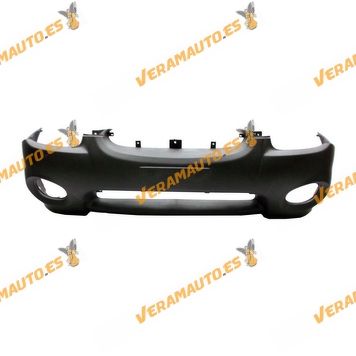 Front Bumper Hyundai Atos from 1998 to 2003 with Fog Light Hole Original Replacement