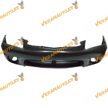 Front Bumper Hyundai Accent from 2000 to 2002 with Fog Light Hole Original Replacement