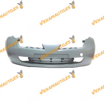 Front Bumper Nissan Micra from 2002 to 2005 Printed with Fog Light Hole