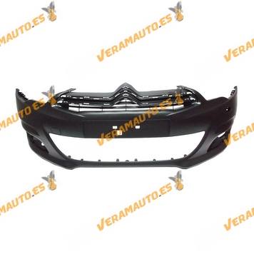Front Bumper Citroen C4 2010 forward with Printing and Headlamp Washer Holes