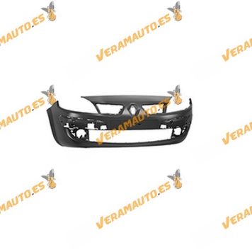 Front Bumper Renault Scenic from 2006 to 2009 Printed with Fog Light Hole