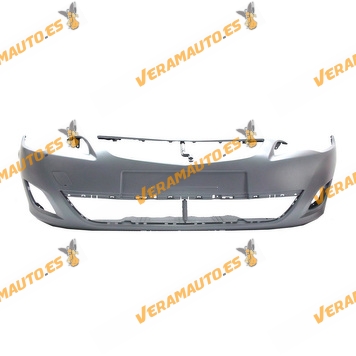 Front Bumper Opel Astra J from 2009 to 2012 Front Printed with Fog Light Hole