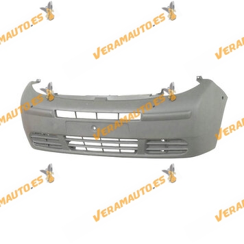 Front Bumper Nissan Primastar Renault Trafic from 2001 to 2006 Black similar to 7700312785 6265100QAF