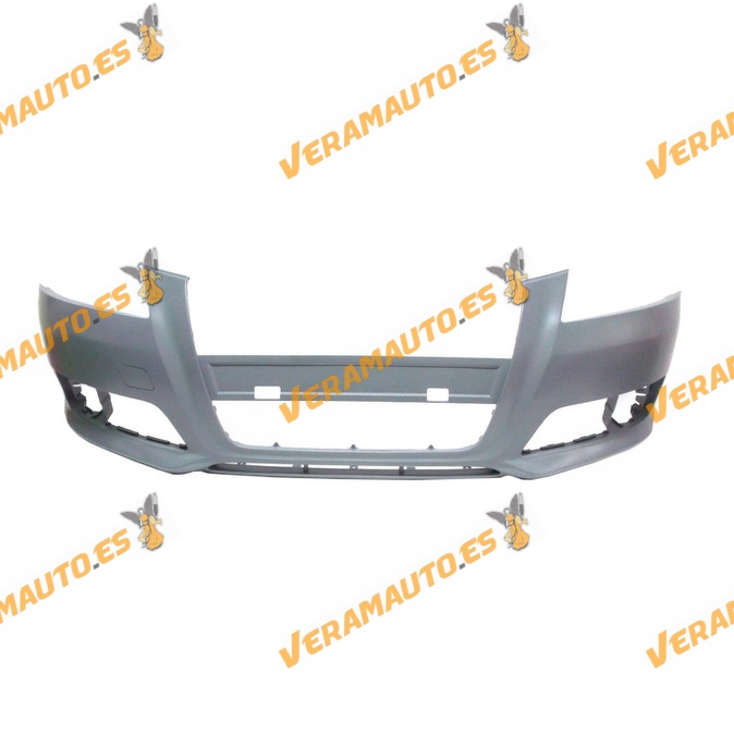 Bumper Audi A3 8P 2008 to 2012 | Front Bumper Without Headlight Washer | Without Parking Sensor | No SLine | 8P0807105E