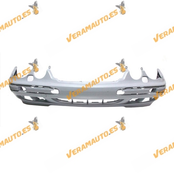 Front Bumper Mercedes Class E Bodywork W210 Model from 1999 to 2002 with Headlamp Washer and Printed