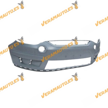 Front Bumper Ford S-Max from 2006 to 2010 Printed ready to Paint with Fog Lights Hole similar to 1444745