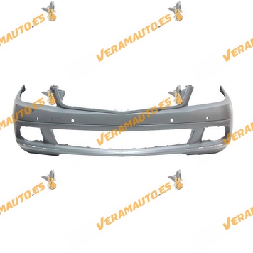 Front Bumper Mercedes Class C W204 with Parking Sensor Hole Parking from 2007 to 2011 similar to 2048800940
