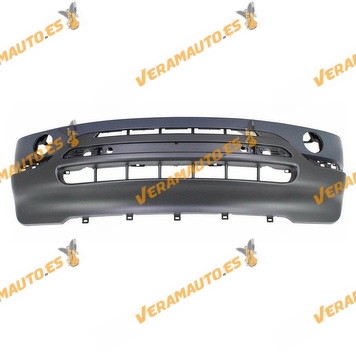 Front Bumper Bmw X5 E53 from 2000 to 2003 with Fog Light Hole and Headlamp Washer Hole similar to 51117027036