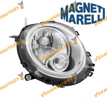 Faro Delantero Derecho Mini R55 | R56 | R57 | R58 | R59 Magneti Marelli | 2007 a 2015 | Piloto Blanco | OEM 2751872