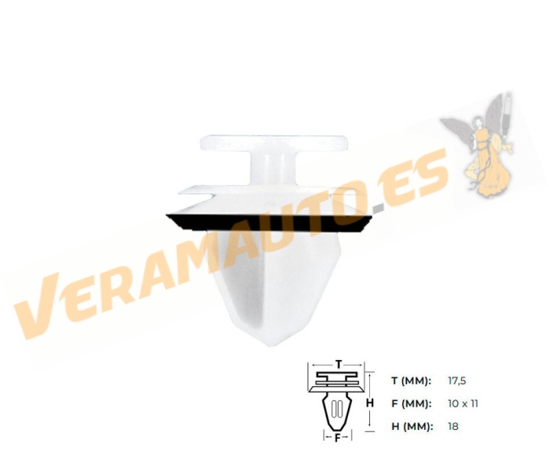 Set de 10 grapas para Citroen Peugeot y Volvo - Veramauto.es