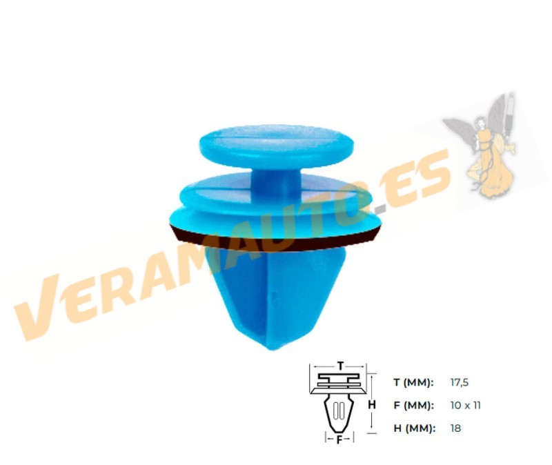 Set de 10 grapas para Citroen Peugeot y Volvo - Veramauto.es