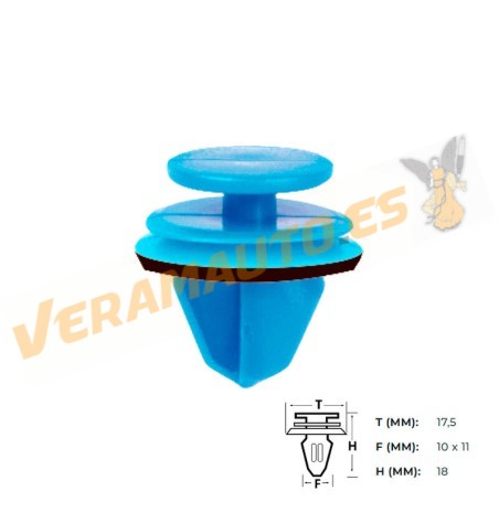 Set de 10 grapas para Citroen Peugeot y Volvo - Veramauto.es